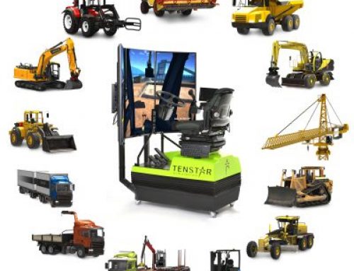 Simulation-based training system for professional drivers