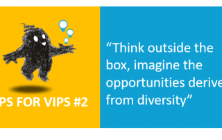 Think outside the box, imagine the opportunities derived from diversity